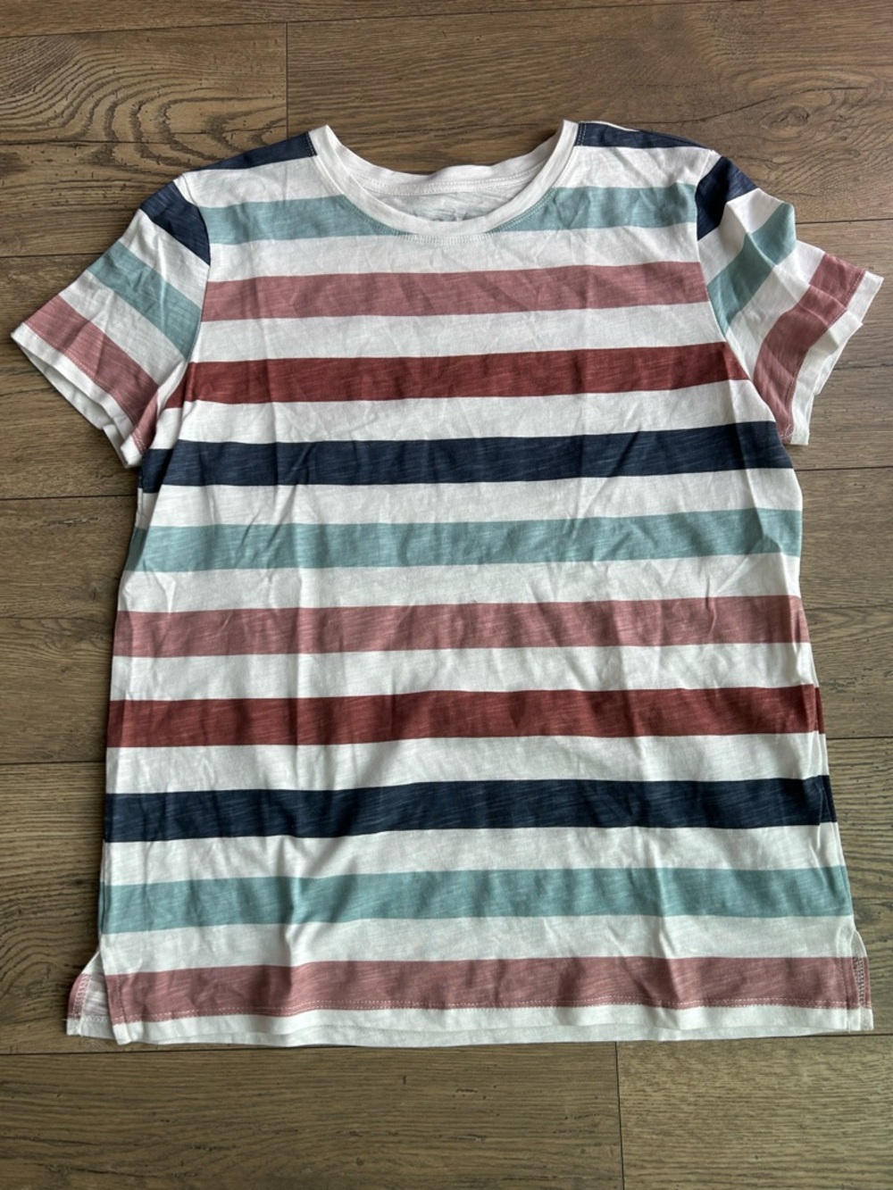 Maurice’s 24/7 Striped Short-Sleeve Tee - Multi-Color